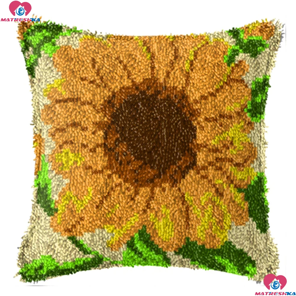 Latch Hook Rug Kits Pillow Sunflower Embroidery Cushion Cover Accessories Printed Canvas Knooppakket Kleed La Casa De Papel
Latch Hook Rug Kits Pillow Sunflower Embroidery Cushion Cover Accessories Printed Canvas Knooppakket Kleed La Casa De Papel