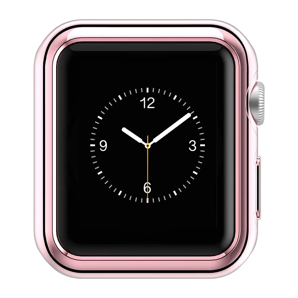 Original HOCO Soft Silicone Case for Apple Watch Series 3 Cover Series 2 Gold Plated TPU Protection Cover 42mm 38mm
Original HOCO Soft Silicone Case for Apple Watch Series 3 Cover Series 2 Gold Plated TPU Protection Cover 42mm 38mm