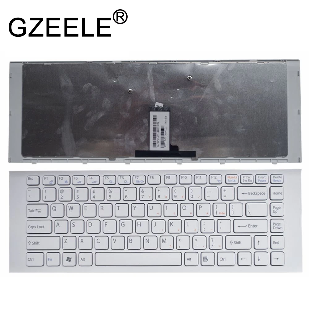 Новинка GZEELE для SONY VAIO VPCEG11FX 9z. N7asw. 101 N7asm. 002 VPC-EG2CFX VPC-EG2AGX VPC-EG1AFX белая английская