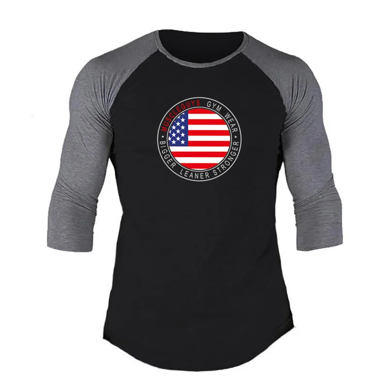 Muscleguys 2020 Summer&Autumn Fashion Casual Slim Fit Elastic Soft Seven Quarter Sleeve T Shirts Male Cotton Fitness Tops Tee
Muscleguys 2020 Summer&Autumn Fashion Casual Slim Fit Elastic Soft Seven Quarter Sleeve T Shirts Male Cotton Fitness Tops Tee