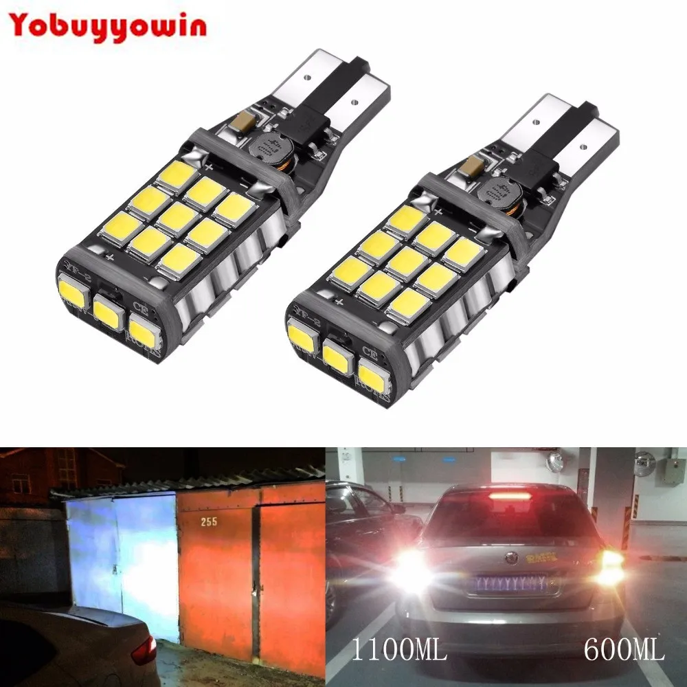 Extremely Bright Error Free Canbus For Car 921 912 W16W Chipsets 21 SMD 2838 LED Bulbs For Backup Reverse Lights, White
Extremely Bright Error Free Canbus For Car 921 912 W16W Chipsets 21 SMD 2838 LED Bulbs For Backup Reverse Lights, White