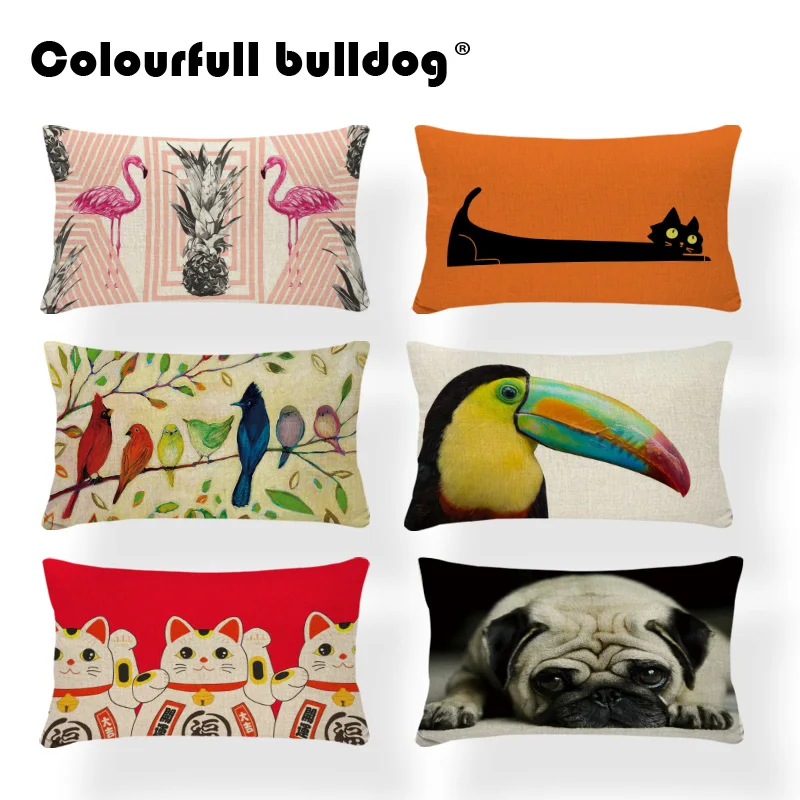 Animal Bird Cushion Cover Dachshund Dog Pillow Case Geometry Classic Couch For Sofa Pillow With Cover Flamingo 30X50Cm Polyester
Animal Bird Cushion Cover Dachshund Dog Pillow Case Geometry Classic Couch For Sofa Pillow With Cover Flamingo 30X50Cm Polyester