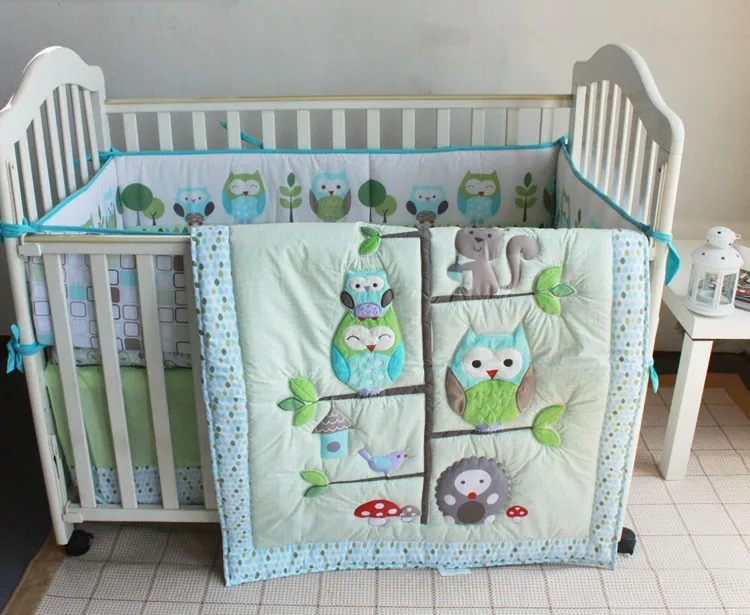 Discount! 7pcs Embroidery Appliqued Baby Cot Crib Bedding set for girl Comforter ,include(bumpers+duvet+bed cover+bed skirt)
Discount! 7pcs Embroidery Appliqued Baby Cot Crib Bedding set for girl Comforter ,include(bumpers+duvet+bed cover+bed skirt)