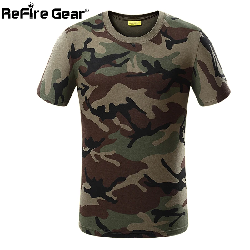 Summer Military Camouflage T-shirt Men US Army Combat Short Sleeve Tactical T Shirt Cotton O Neck Camo Airsoft Paintball Clothes
Summer Military Camouflage T-shirt Men US Army Combat Short Sleeve Tactical T Shirt Cotton O Neck Camo Airsoft Paintball Clothes