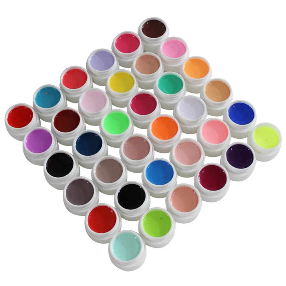 36Colors 10ml Solid Pure Nail UV Gel Nail Art Polish Tool Set Kits Free Shipping
36Colors 10ml Solid Pure Nail UV Gel Nail Art Polish Tool Set Kits Free Shipping