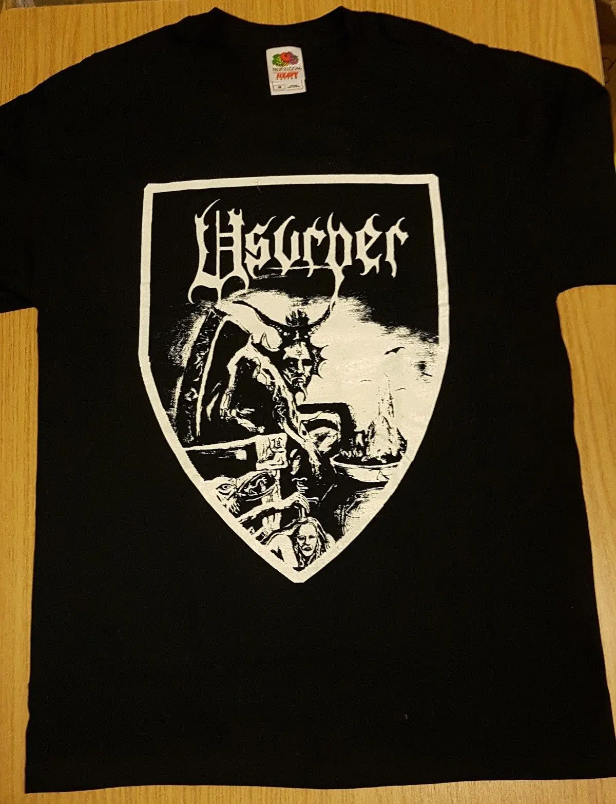 USURPER-порог SARCOFAGO Ахерон NUNSLAUGHTER футболка мод с коротким рукавом Скидка 100%