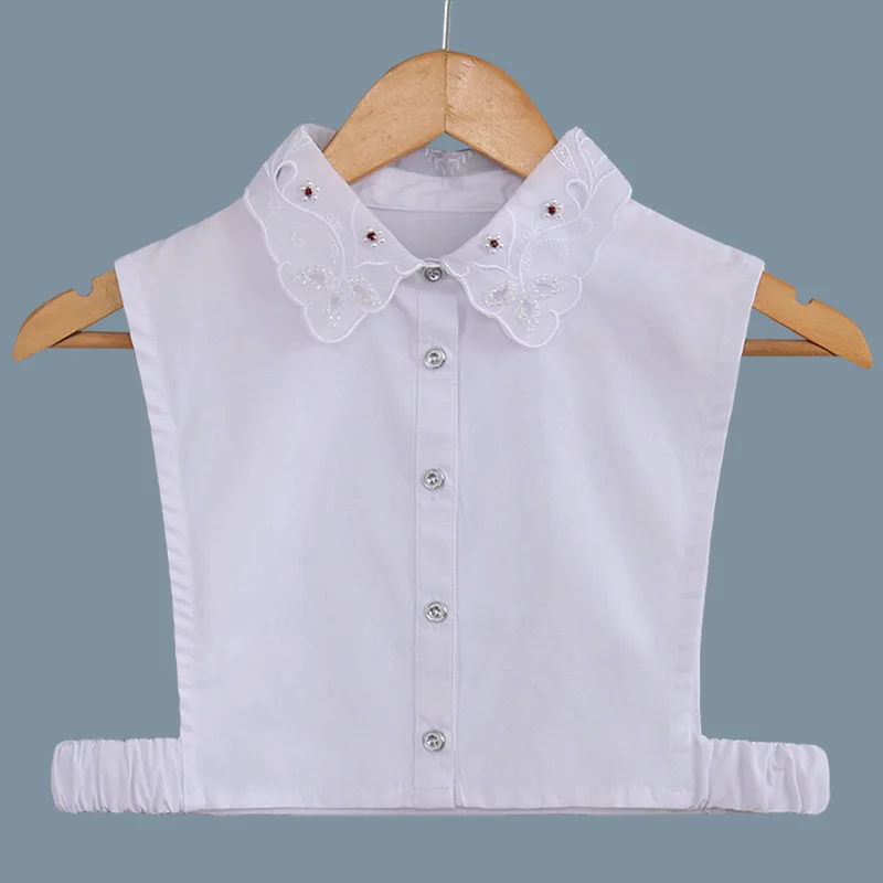 Spring Autumn And Winter New Fake Collar Fashion Lady Eugen Yarn Decoration false Detachable Shirt Women
Spring Autumn And Winter New Fake Collar Fashion Lady Eugen Yarn Decoration false Detachable Shirt Women