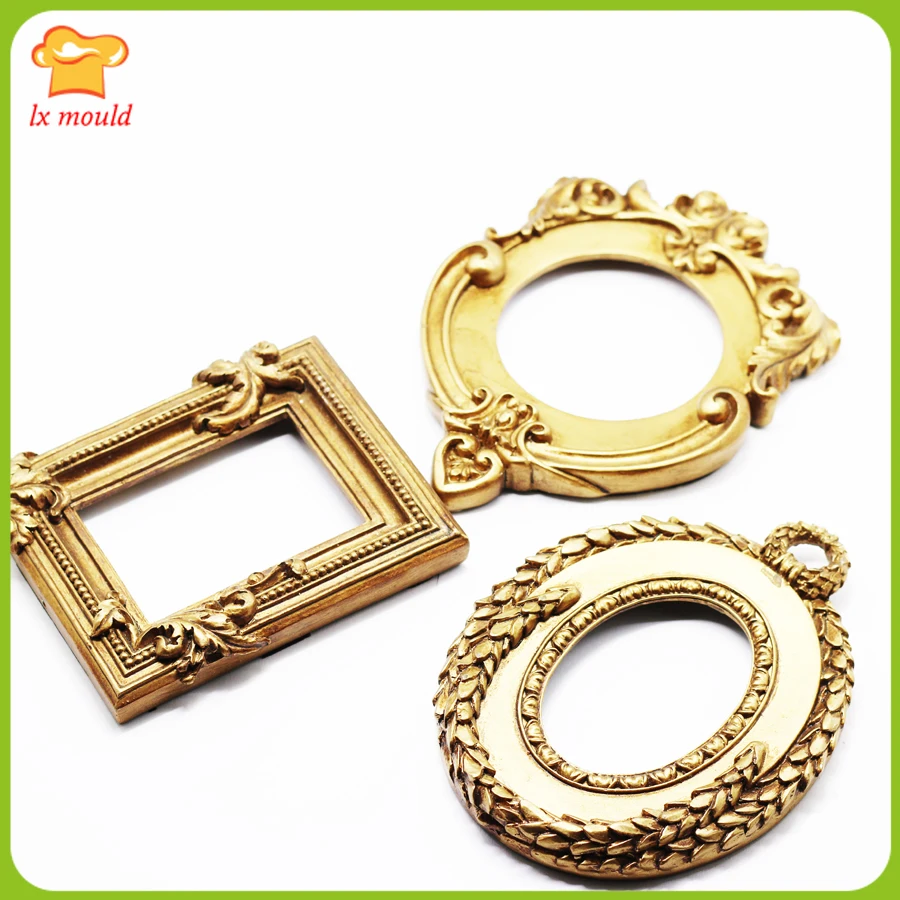 2021 new boutique retro photo frame silicone mould lace retro pattern sugar organic silicone square mold cake decoration
2021 new boutique retro photo frame silicone mould lace retro pattern sugar organic silicone square mold cake decoration