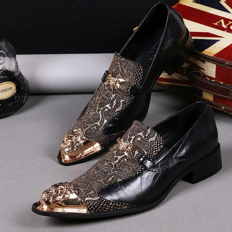 New Men Shoes Luxury Brand Loafers Gold Genuine Patent Leather Prom Shoes Italian Shoes For Men Formal Dress Party Wedding Shoes
New Men Shoes Luxury Brand Loafers Gold Genuine Patent Leather Prom Shoes Italian Shoes For Men Formal Dress Party Wedding Shoes