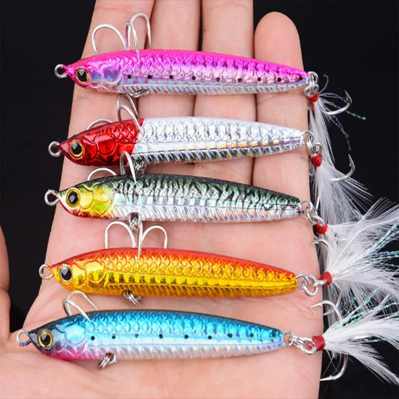BaMMax 20g 7cm Fishing Lure Metal Sequins Jigs Spoon Lure with Treble Hook Artificial Baits Fishing Tackle Accessories Pecha
BaMMax 20g 7cm Fishing Lure Metal Sequins Jigs Spoon Lure with Treble Hook Artificial Baits Fishing Tackle Accessories Pecha