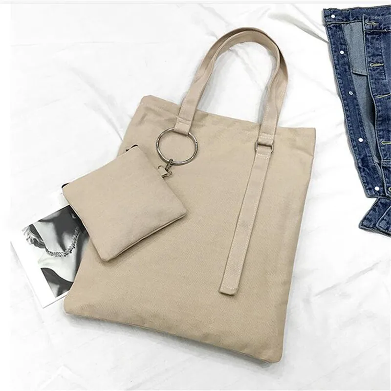 Large Capacity Shopping Bag Women Simple Casual Shoulder Bag Ladies Casual Beach Bag With Wallet Pouch Shopping Bag
Large Capacity Shopping Bag Women Simple Casual Shoulder Bag Ladies Casual Beach Bag With Wallet Pouch Shopping Bag
