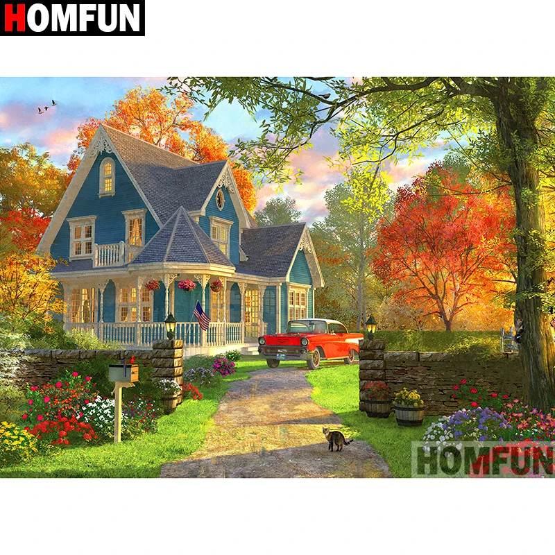 Алмазная 5d-картина HOMFUN «Домашний пейзаж», вышивка крестиком, полная выкладка, круглые/квадратные стразы, домашний декор, A11500
Алмазная 5d-картина HOMFUN «Домашний пейзаж», вышивка крестиком, полная выкладка, круглые/квадратные стразы, домашний декор, A11500