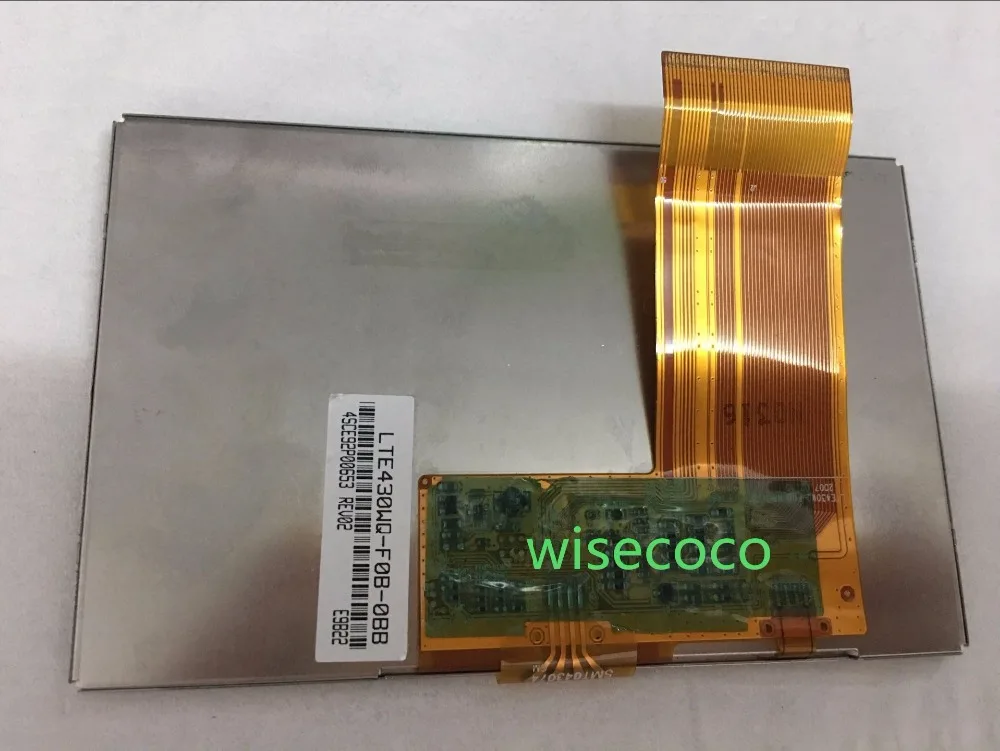 Original 4.3 inch TFT LCD Screen for LTE430WQ-FOB LTE430WQ-F0B-0BB GPS LCD display screen panel with Touch screen Digitizer
Original 4.3 inch TFT LCD Screen for LTE430WQ-FOB LTE430WQ-F0B-0BB GPS LCD display screen panel with Touch screen Digitizer