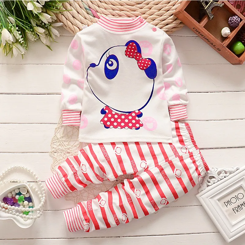 Autumn Winter Cheap Newborn clothing baby Toddler underwear Children Casual pajamas girls boys Cartoon dot cotton clothes sets
Autumn Winter Cheap Newborn clothing baby Toddler underwear Children Casual pajamas girls boys Cartoon dot cotton clothes sets