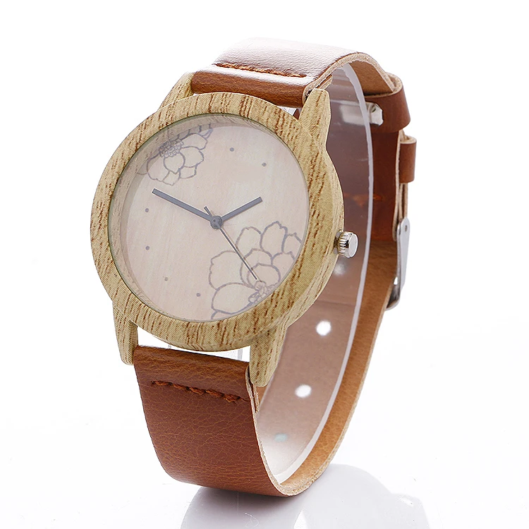 2020 New Coming Creative Flower Wooden Watches Leather Women Wristwatch Fashion Wood Ladies Watch Men Women Gift Reloj De Madera
2020 New Coming Creative Flower Wooden Watches Leather Women Wristwatch Fashion Wood Ladies Watch Men Women Gift Reloj De Madera