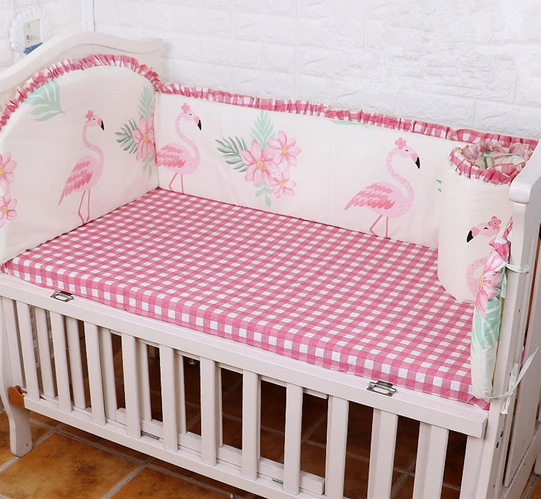 5PCS Cartoon Kids Bedding Set Soft Breathable Baby Bumper Bed Around Baby Bed Sheets paracolpi lettino (4bumpers+sheet)
5PCS Cartoon Kids Bedding Set Soft Breathable Baby Bumper Bed Around Baby Bed Sheets paracolpi lettino (4bumpers+sheet)