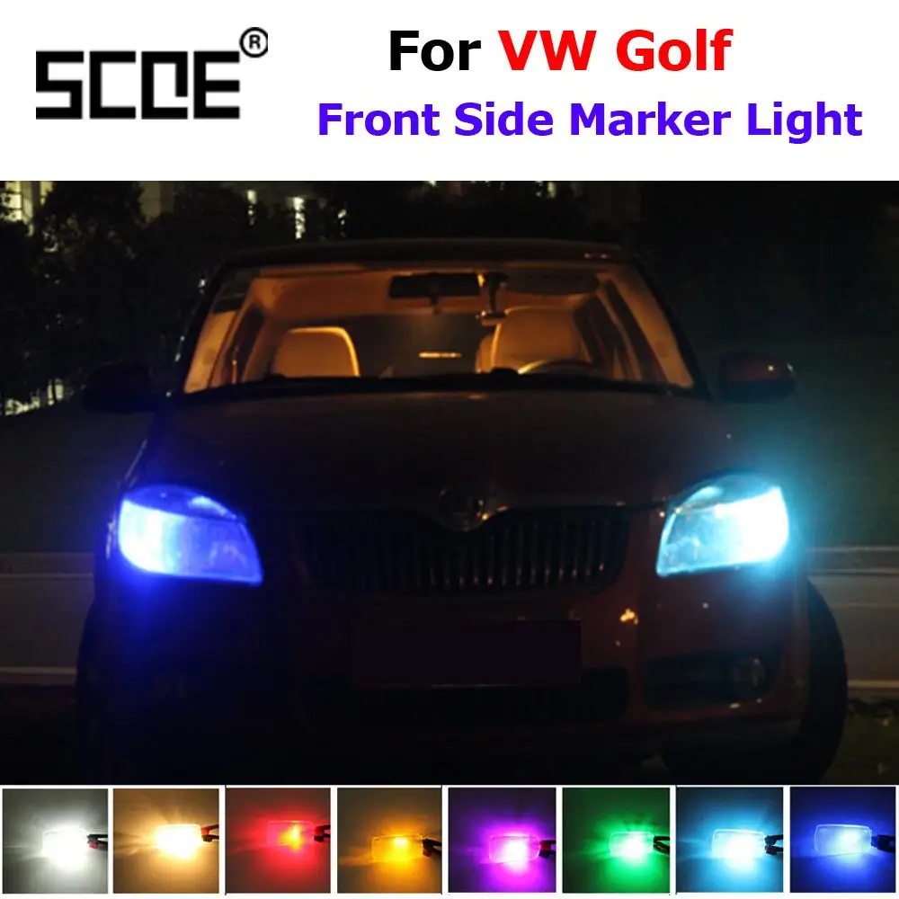 SCOE White Purple LED Bulb Lamp 2PCS LED Front Parking Side Marker Light Source For Skoda Fabia 1 2 Kombi Praktik 1998-2014
SCOE White Purple LED Bulb Lamp 2PCS LED Front Parking Side Marker Light Source For Skoda Fabia 1 2 Kombi Praktik 1998-2014