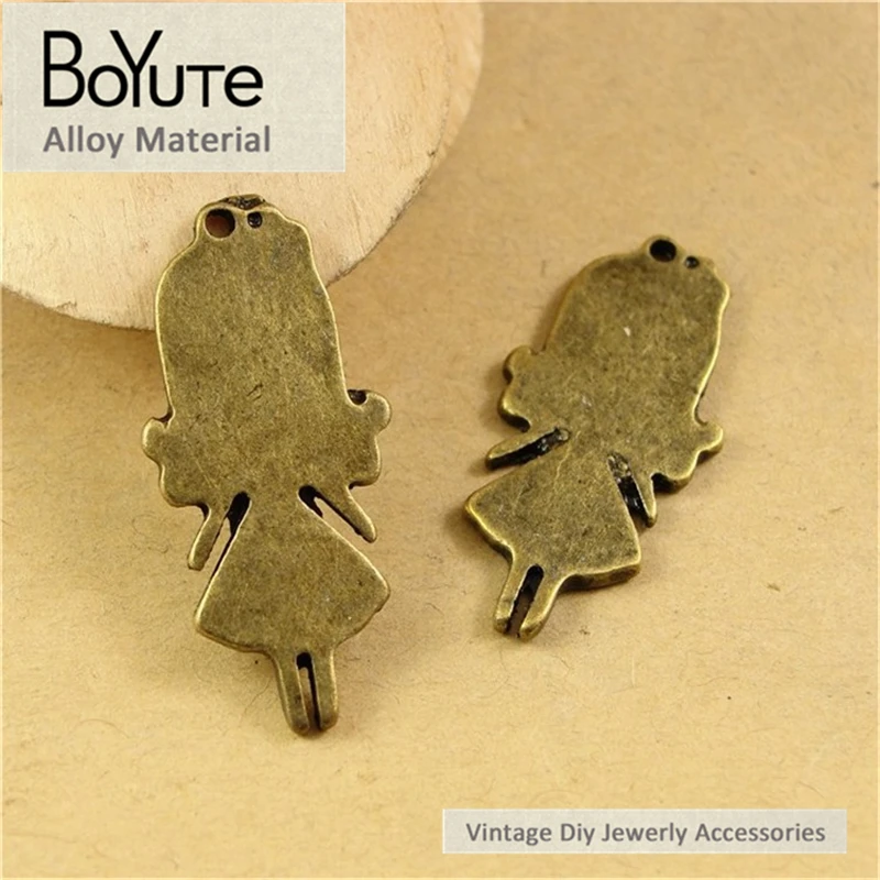 BoYuTe (60 Pieces/Lot) 27*13MM Charms Girl Pendant Antique Bronze Plated Zinc Alloy Diy Charms for Jewelry Making fit Handmade
BoYuTe (60 Pieces/Lot) 27*13MM Charms Girl Pendant Antique Bronze Plated Zinc Alloy Diy Charms for Jewelry Making fit Handmade