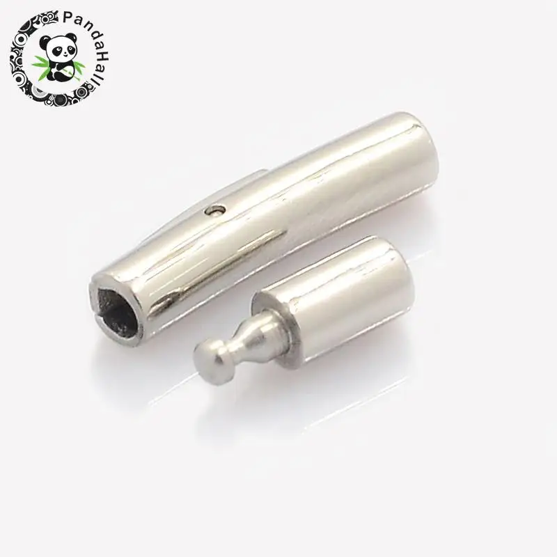 2mm Stainless Steel Bayonet Clasps Jewelry Findings for DIY Stainless Steel Color, 25x4mm, Hole: 2mm
2mm Stainless Steel Bayonet Clasps Jewelry Findings for DIY Stainless Steel Color, 25x4mm, Hole: 2mm