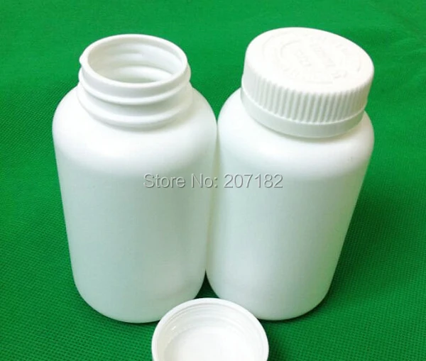 (100 шт./лот) 150 мл/150 г HDPE бутылка для порошка Капсульная пластиковая защиты от детей