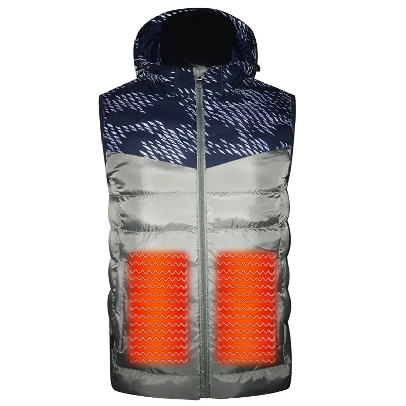 Men Winter Outwear USB Infrared Smart Heating Vest Jacket Electric Thermal warm Waistcoat inside coat size M~5XL
Men Winter Outwear USB Infrared Smart Heating Vest Jacket Electric Thermal warm Waistcoat inside coat size M~5XL
