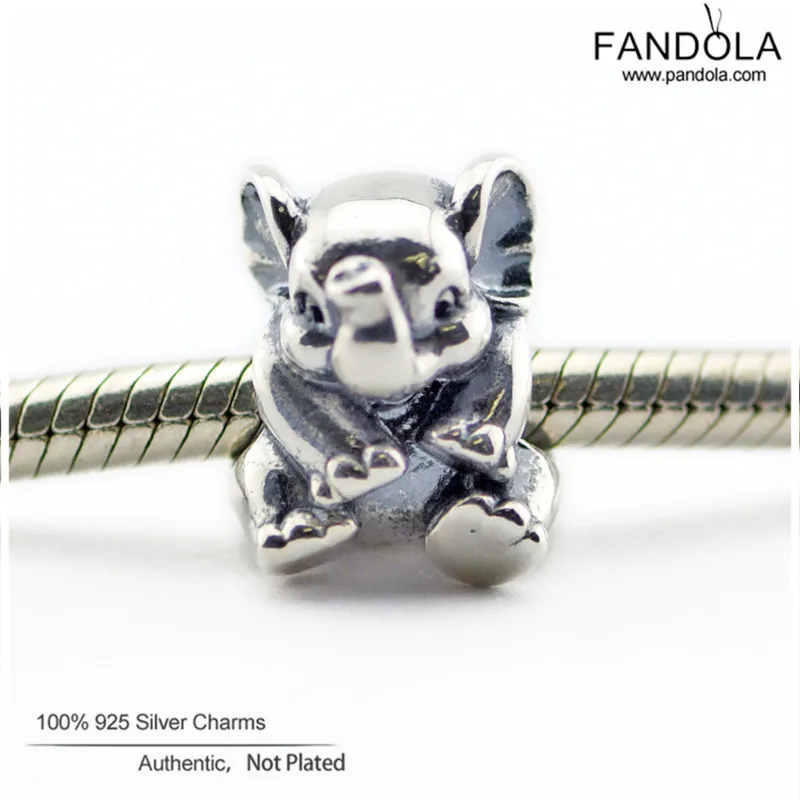 Genuine 925 Sterling Silver Lucky Elephant Charms Beads for Jewelry Making Fits Original Bracelets DIY Jewellery berloques
Genuine 925 Sterling Silver Lucky Elephant Charms Beads for Jewelry Making Fits Original Bracelets DIY Jewellery berloques
