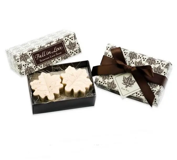 Maple Leaf Soap 400PCS/LOT 200boxes Fall in Love Scented soap+Baby Shower favors wedding gifts Free shipping
Maple Leaf Soap 400PCS/LOT 200boxes Fall in Love Scented soap+Baby Shower favors wedding gifts Free shipping