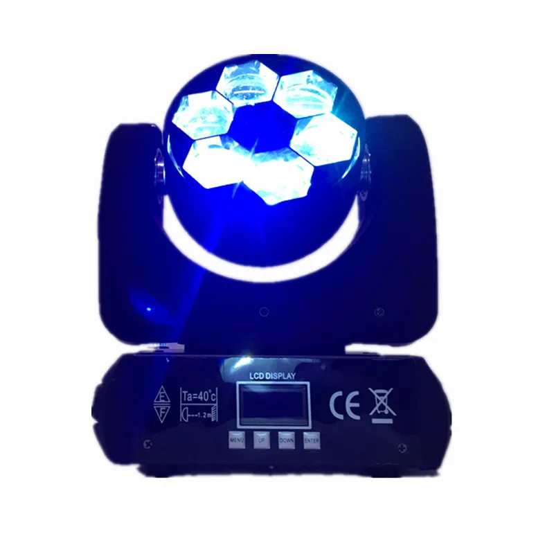 China supplier led light 6*15W 4 in 1 RGBW cree mini bee eye moving head beam effect stage dj lighting equipment ktv | Лампы и