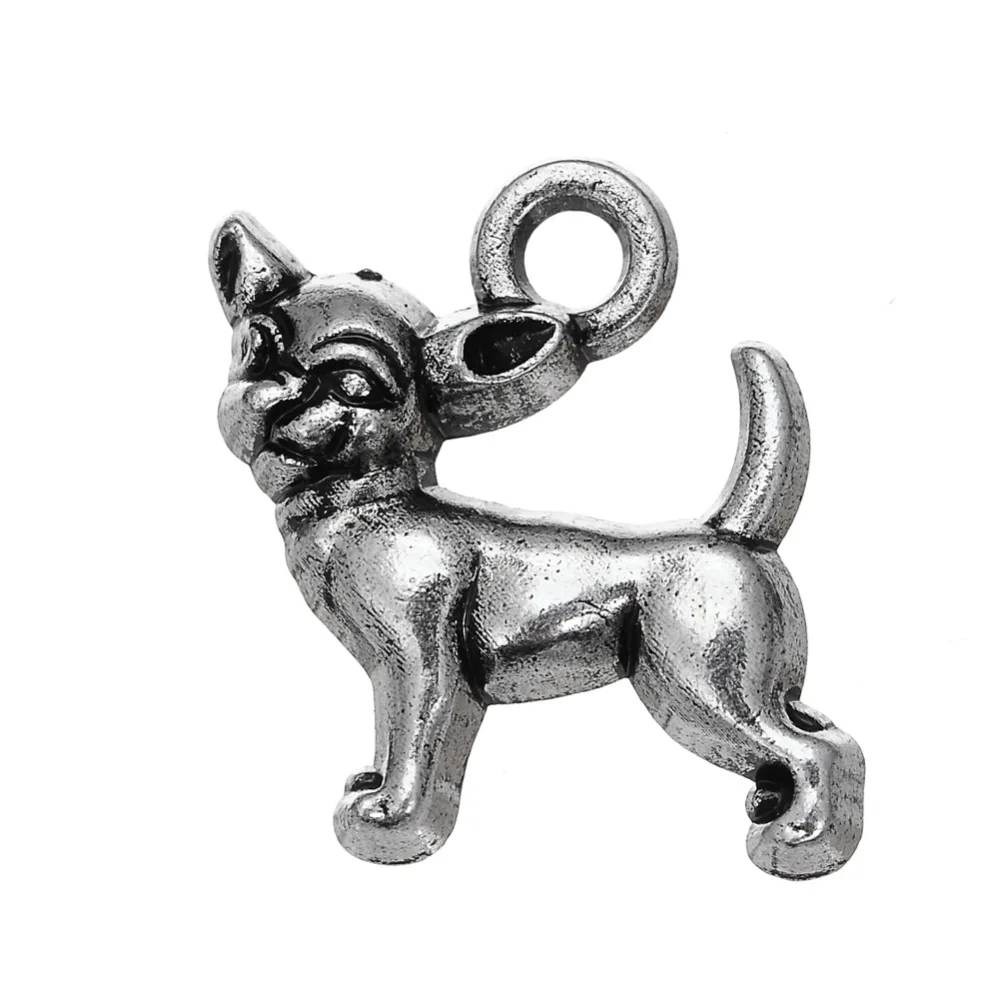 my shape 30pcs Chihuahua Dog Animal Charms Metal Antique Silver Plated Filled Single Side
my shape 30pcs Chihuahua Dog Animal Charms Metal Antique Silver Plated Filled Single Side