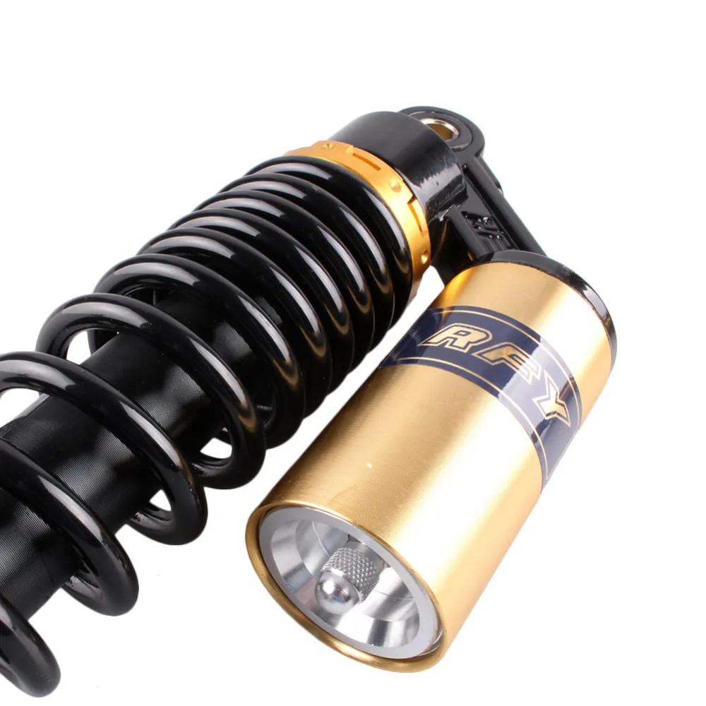 415mm Rear Air Shocks Absorber Suspension w/ Clevis For Honda UTV Quad Scooter Moped ATV Black/Gold
415mm Rear Air Shocks Absorber Suspension w/ Clevis For Honda UTV Quad Scooter Moped ATV Black/Gold