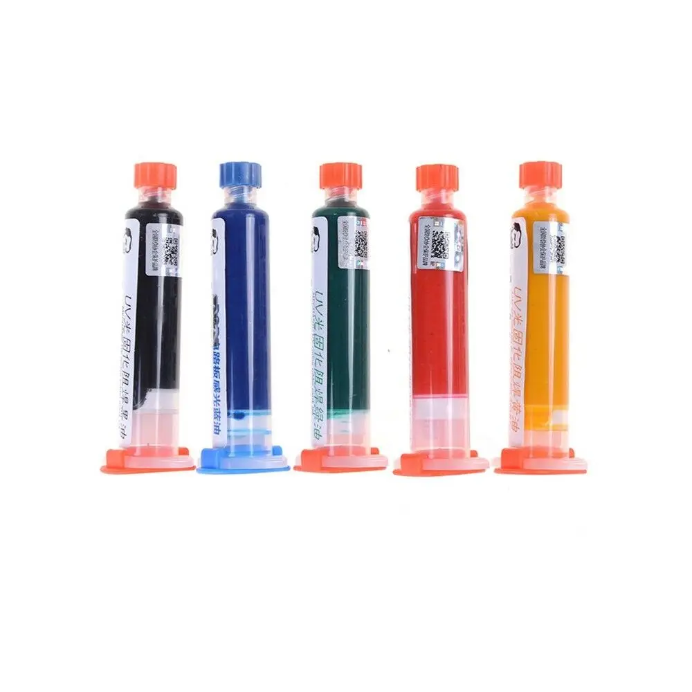 10ml BGA UV Curable Solder Mask Repairing Protection Circuit Board Paint for PCB After Rework BU0556-BU0560
10ml BGA UV Curable Solder Mask Repairing Protection Circuit Board Paint for PCB After Rework BU0556-BU0560