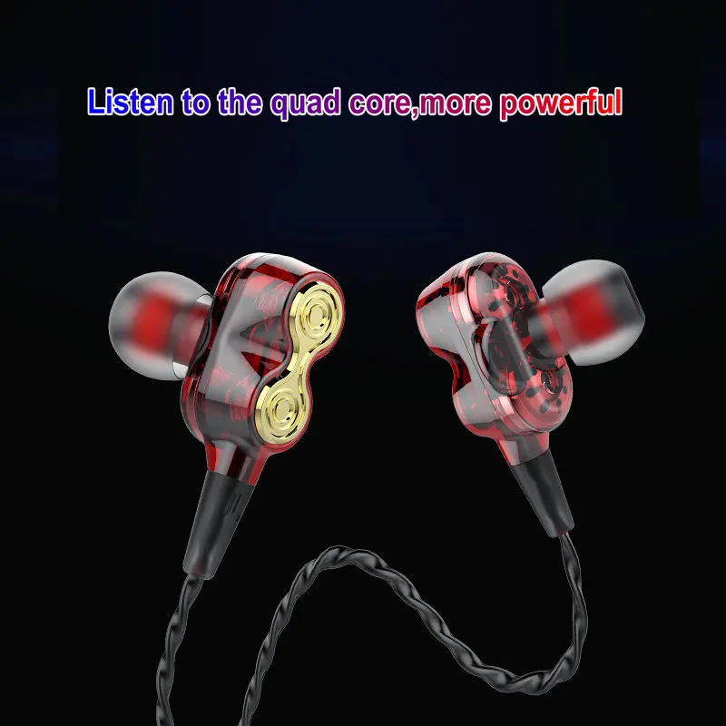 New Wired steoreo earphone Dual Dynamic Driver In-Ear Earphone With Microphone for Computer earbuds For Xiaomi Huawei cellphone
New Wired steoreo earphone Dual Dynamic Driver In-Ear Earphone With Microphone for Computer earbuds For Xiaomi Huawei cellphone
