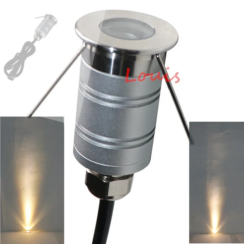 ONDENN Mini 1W LED Underground Light CREE Buried Landscape Lighting IP67 Condensing Ground Lamp Warm White DC12-24V | Освещение