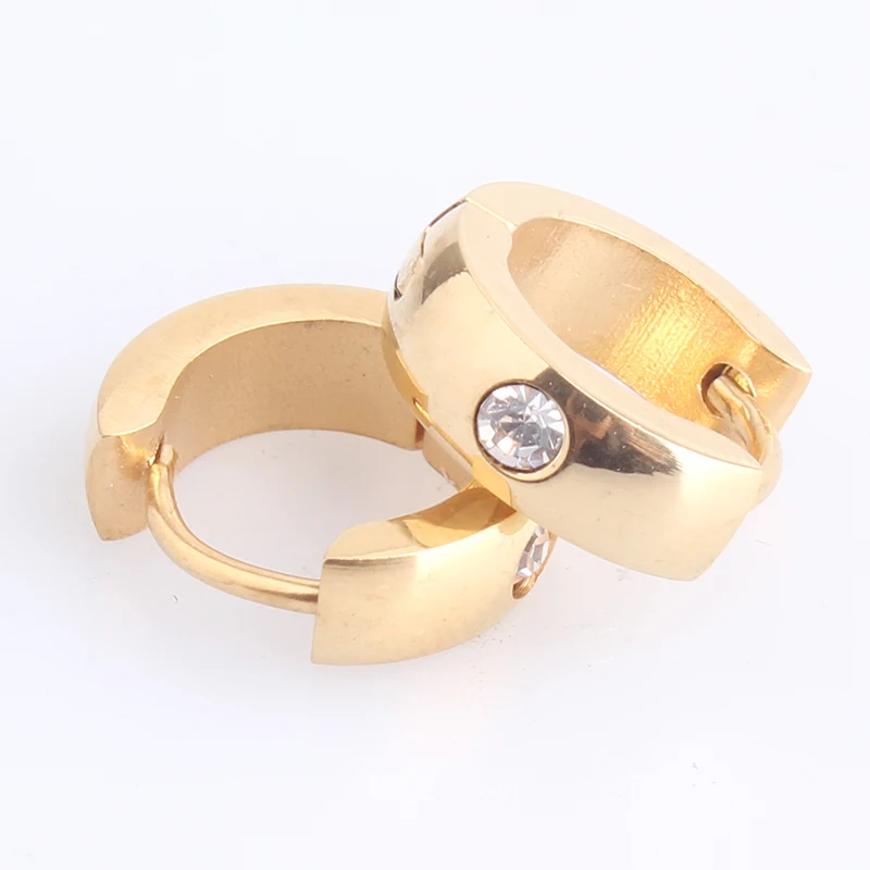4mm gold color Smooth crystal 316L Stainless Steel Stud Earrings for men women wholesale
4mm gold color Smooth crystal 316L Stainless Steel Stud Earrings for men women wholesale