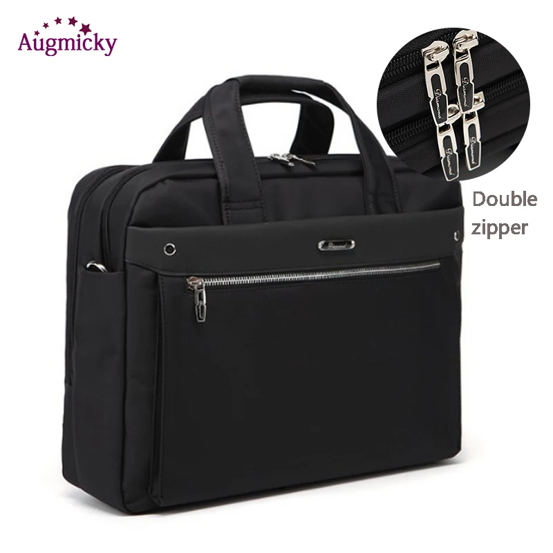 Double zipper large capacity Man Business briefcase Laptop Bag Shoulder Travel Bags Notebook Messenger Bag for 15 16 17 Inch
Double zipper large capacity Man Business briefcase Laptop Bag Shoulder Travel Bags Notebook Messenger Bag for 15 16 17 Inch