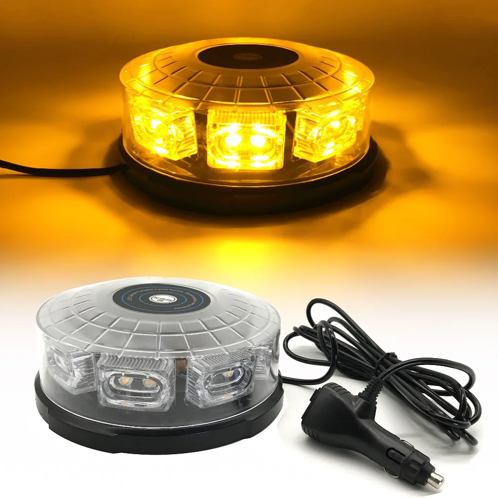 16 LED Super Bright car roof strobe light led lightning flashing warning lights Beacon Police Emergency flash Signal lamp
16 LED Super Bright car roof strobe light led lightning flashing warning lights Beacon Police Emergency flash Signal lamp