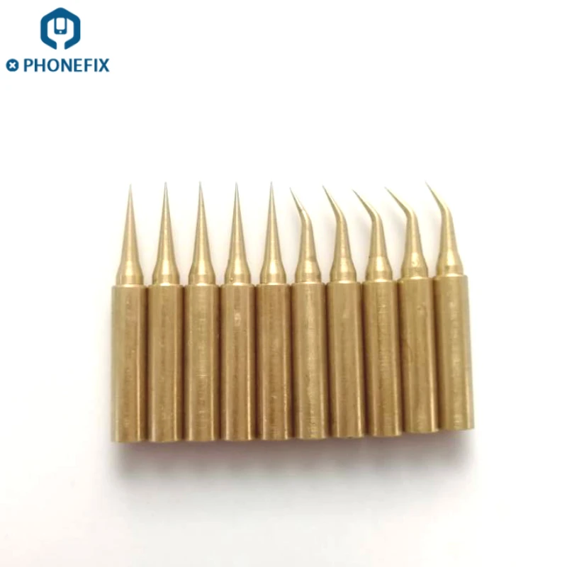 PHONEFIX 900M-T-S Pure Copper Low Temperature Soldering Iron Tips Solder Station Tool Iron Tips for Phone Circuit Board Repair
PHONEFIX 900M-T-S Pure Copper Low Temperature Soldering Iron Tips Solder Station Tool Iron Tips for Phone Circuit Board Repair