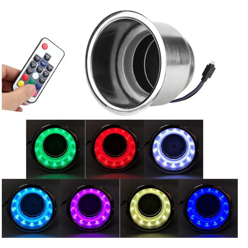 Marine Boat Yacht Drinks Holder Stainless Steel RGB Cup Stand with Remote Control Motor Home Accessories
Marine Boat Yacht Drinks Holder Stainless Steel RGB Cup Stand with Remote Control Motor Home Accessories