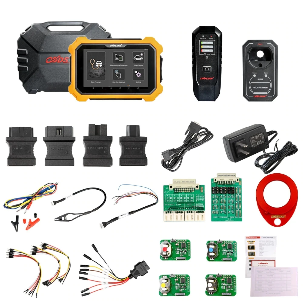 OBDSTAR X300 DP Plus X300DP Auto Key Programmer Pin Code Odometer Adjustment EEPROM for Toyot a Smart Key With P001 Programmer
OBDSTAR X300 DP Plus X300DP Auto Key Programmer Pin Code Odometer Adjustment EEPROM for Toyot a Smart Key With P001 Programmer