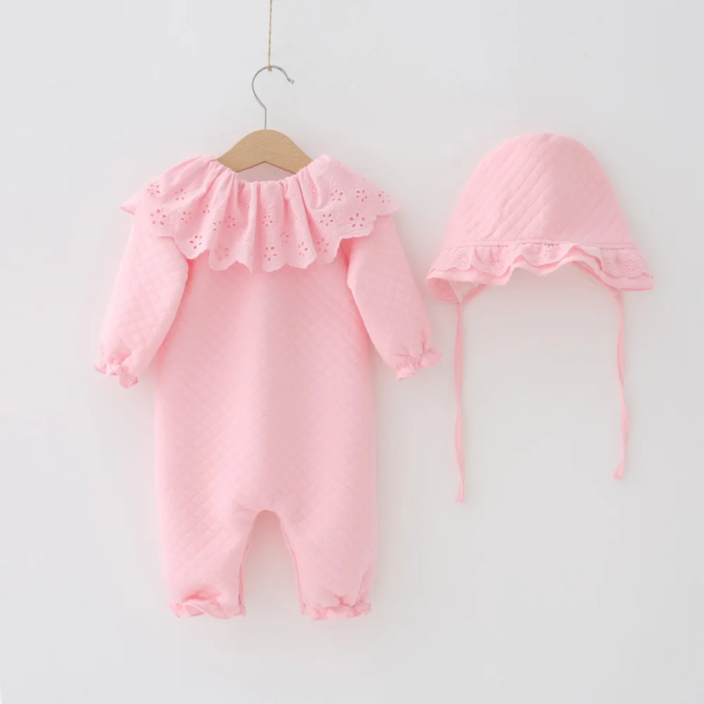 Newborn Baby Winter Warm Clothing 3-18m Girl Pink Thicken Rompers + Hats Infant Cotton Climbing Clothes Baby Boy Jumpsuit Pajama
Newborn Baby Winter Warm Clothing 3-18m Girl Pink Thicken Rompers + Hats Infant Cotton Climbing Clothes Baby Boy Jumpsuit Pajama