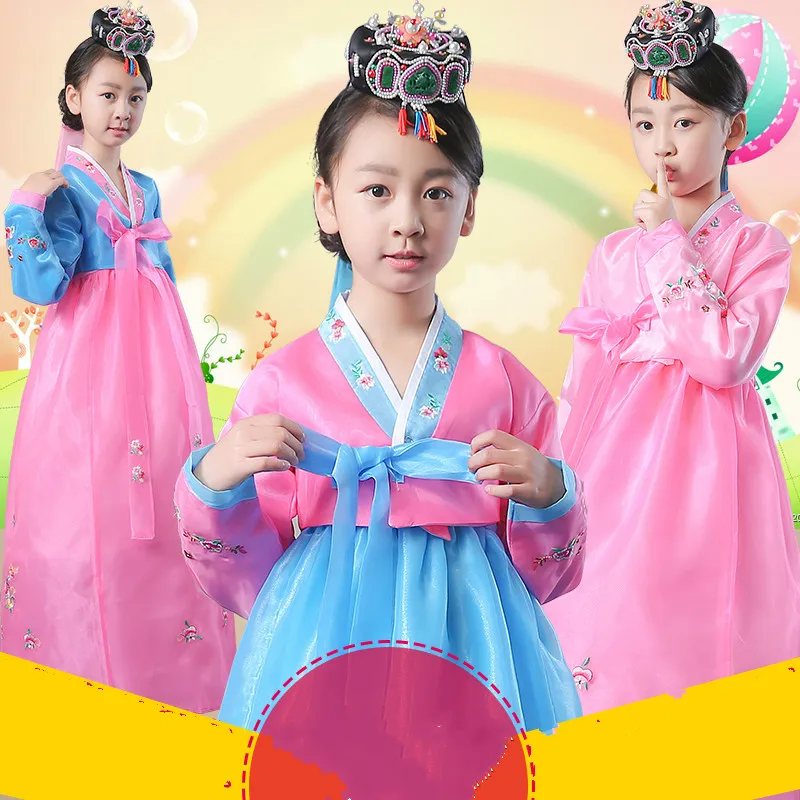 Новый дизайн, корейский танцевальный костюм Hanbok для девочек, этнических меньшинств, для выступлений на сцене, Детский костюм, традиционное ...
Новый дизайн, корейский танцевальный костюм Hanbok для девочек, этнических меньшинств, для выступлений на сцене, Детский костюм, традиционное ...