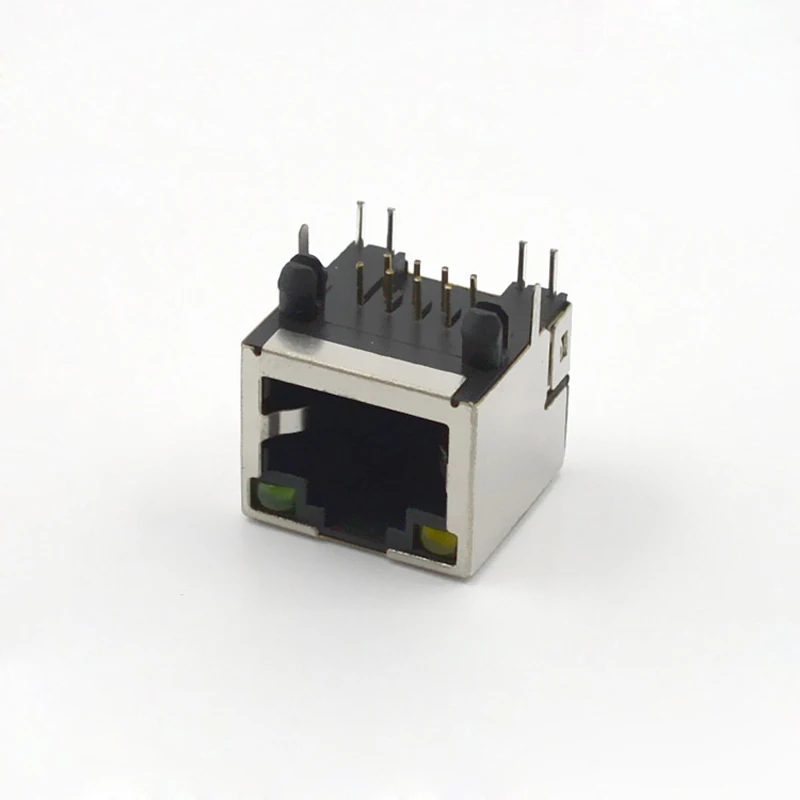 Сетевая розетка RJ45 с светильник кой 10 шт. 8 контактов адаптер для кабеля гибкие