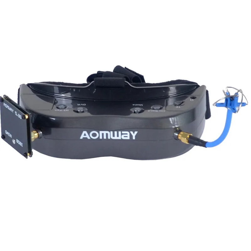 New Hot Aomway Commander Goggles V2 3D 5.8G 64Ch 1080P 800X600 SVGA FPV Video Headset Support HDMI DVR FOV 45 For RC Model
New Hot Aomway Commander Goggles V2 3D 5.8G 64Ch 1080P 800X600 SVGA FPV Video Headset Support HDMI DVR FOV 45 For RC Model