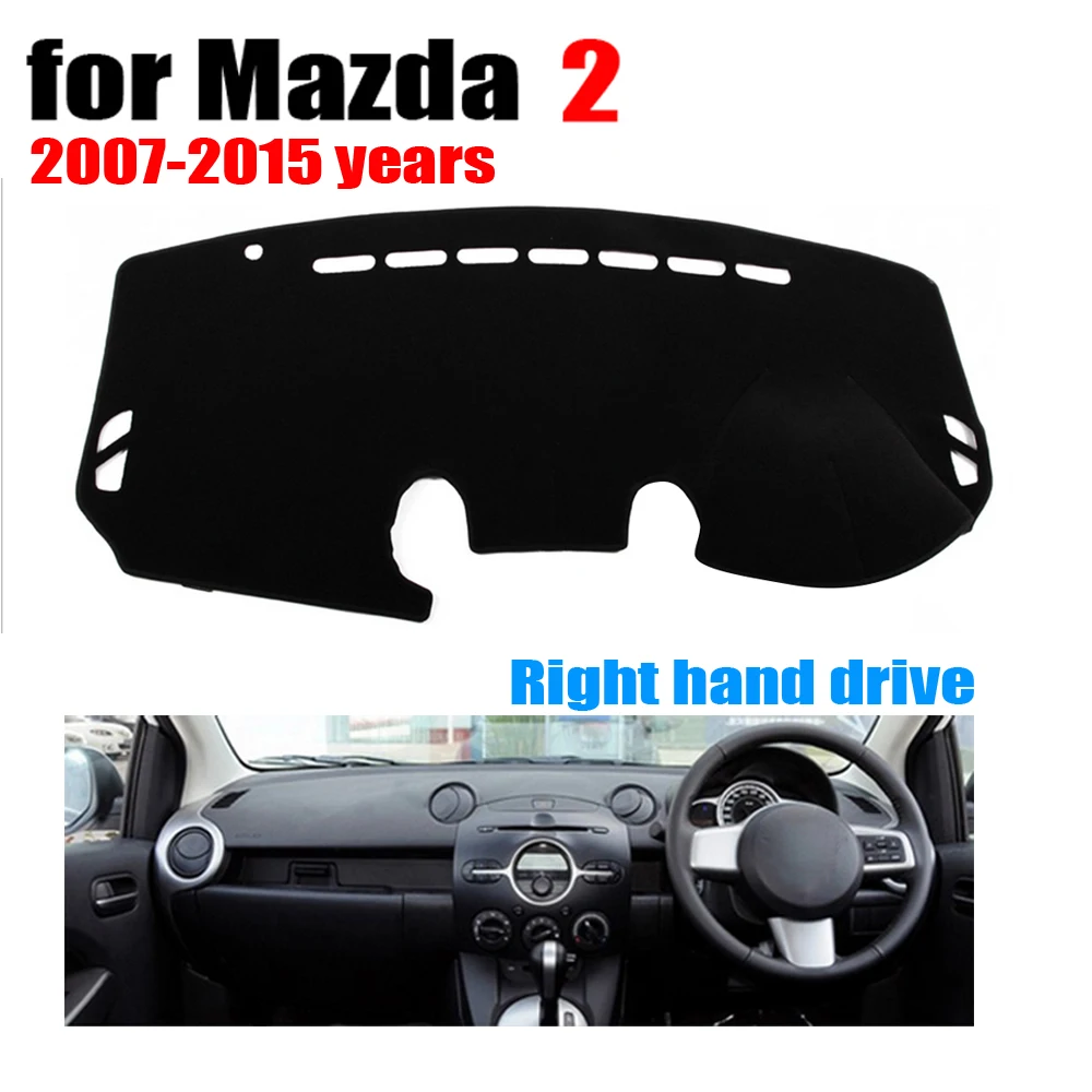 Коврик для приборной панели автомобиля, коврик для правой руки для Mazda 2 2007-2015 года
Коврик для приборной панели автомобиля, коврик для правой руки для Mazda 2 2007-2015 года