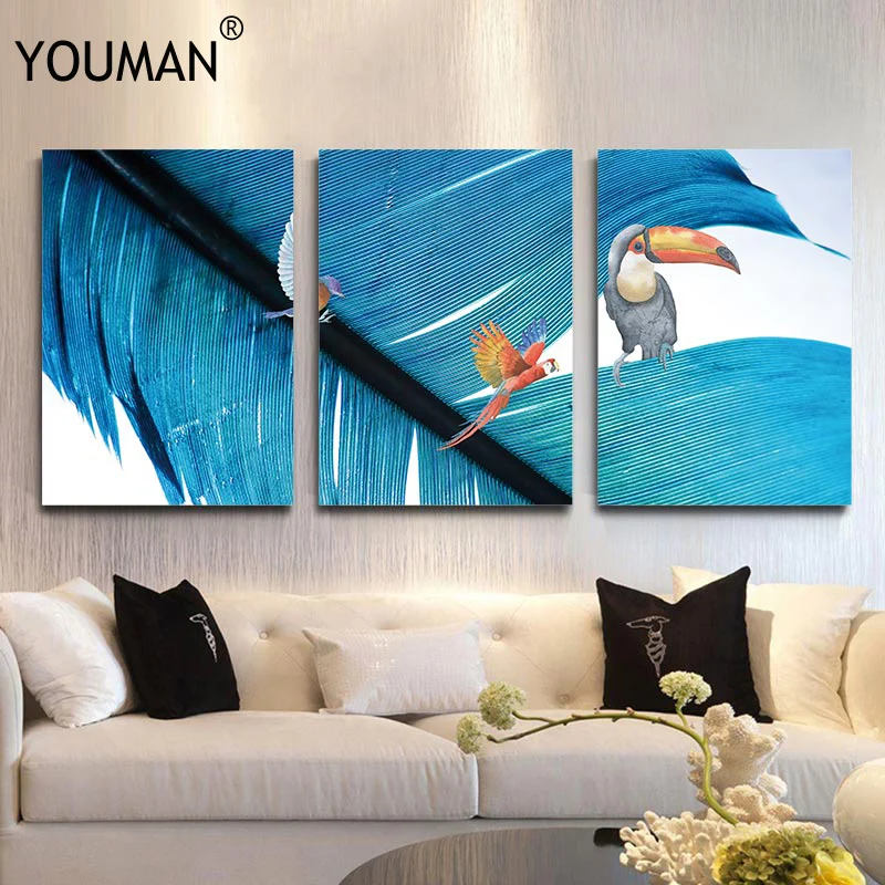 Modern Frameless Poster Wallpaper Concise Feather Parrot Photo Wallpaper for Kids Environment Friendly 3d Poster Picture Frame
Modern Frameless Poster Wallpaper Concise Feather Parrot Photo Wallpaper for Kids Environment Friendly 3d Poster Picture Frame