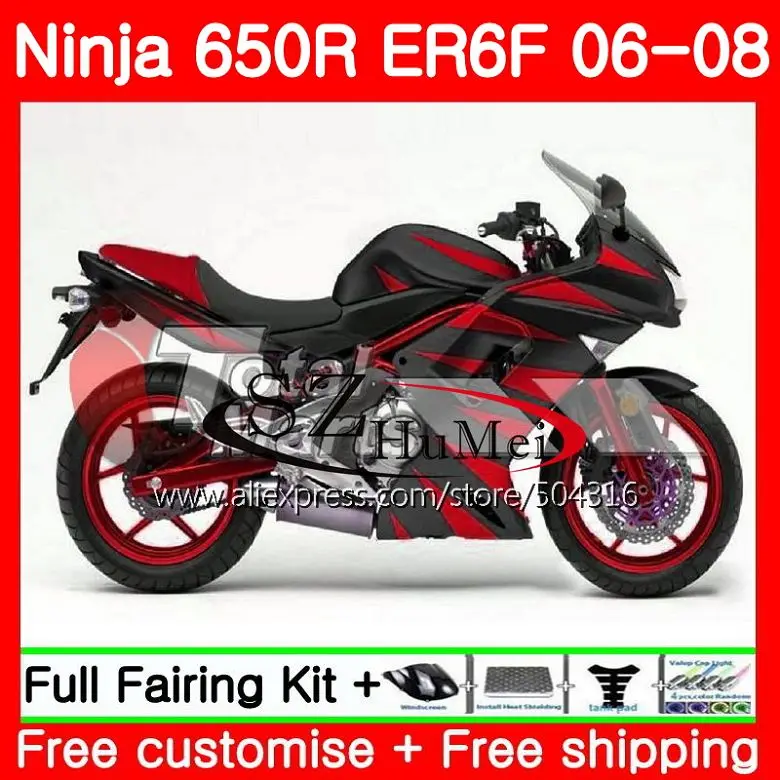 Body For KAWASAKI NINJA 650R ER6 F 650 ER-6F 06-08 4SH2 Ninja650R ER6F 06 07 08 red flames ER 6F 2006 2007 2008 Fairings Kit
Body For KAWASAKI NINJA 650R ER6 F 650 ER-6F 06-08 4SH2 Ninja650R ER6F 06 07 08 red flames ER 6F 2006 2007 2008 Fairings Kit