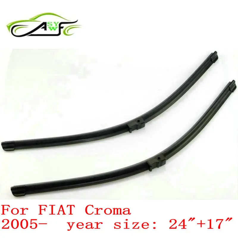 Бесплатная доставка, автомобильный стеклоочиститель для FIAT Croma (2005 года), 24 + 17 дюймов, подходит для боковых штифтов, рычаги стеклоочистителя,...
Бесплатная доставка, автомобильный стеклоочиститель для FIAT Croma (2005 года), 24 + 17 дюймов, подходит для боковых штифтов, рычаги стеклоочистителя,...