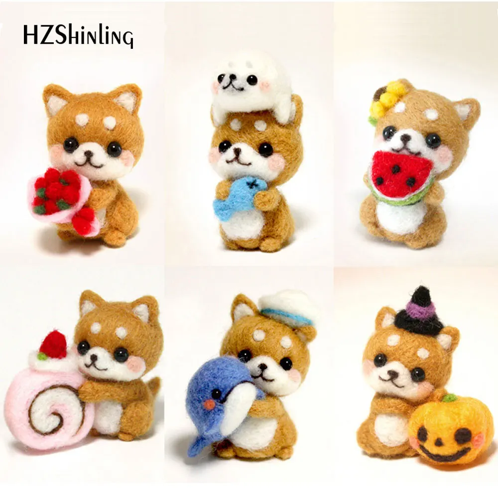 Non-Finished Felt Kit Girl Naughty Cute Dog Pets Handmade Toy Doll Wool Felt Poked Kitting Non-Finished DIY Wool Felting Package
Non-Finished Felt Kit Girl Naughty Cute Dog Pets Handmade Toy Doll Wool Felt Poked Kitting Non-Finished DIY Wool Felting Package