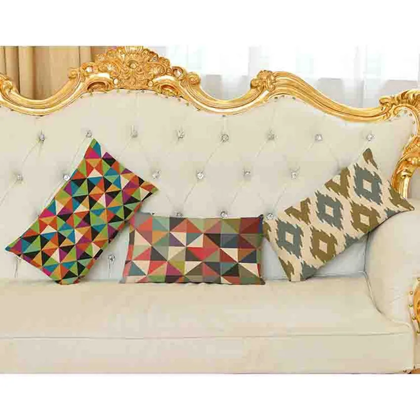 Colorful Geometry Stripe Style Throw Pillows Cover Cotton Linen Sofa Chair Waist Square Cushion Cover Pillow Case
Colorful Geometry Stripe Style Throw Pillows Cover Cotton Linen Sofa Chair Waist Square Cushion Cover Pillow Case