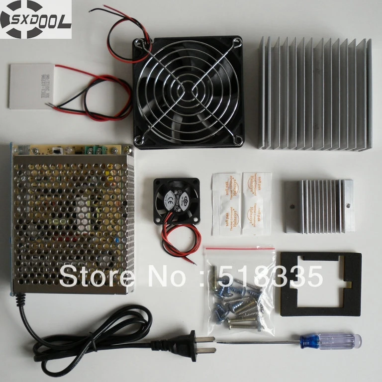 SXDOOL Cooling!cooling system learning packages Thermoelectric Cooler Peltier TEC1-12706 Cold plate refrigeration learning kit
SXDOOL Cooling!cooling system learning packages Thermoelectric Cooler Peltier TEC1-12706 Cold plate refrigeration learning kit